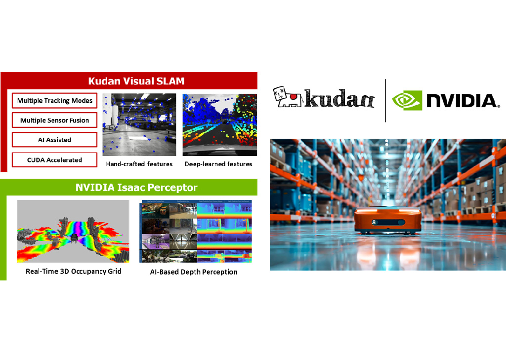 次世代自律移動ロボットに向けて：Kudan Visual SLAM × NVIDIA Isaac