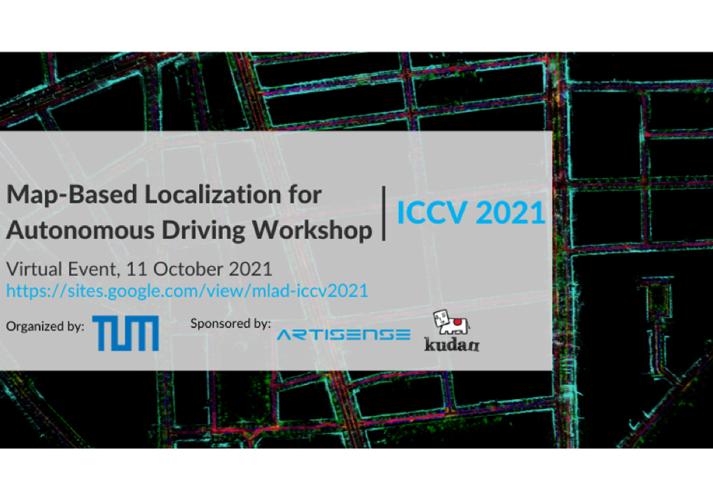 Kudan to sponsor the ICCV "Mapbased Localization